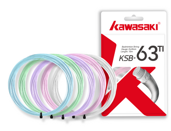 Naciąg do badmintona KAWASAKI KSB-63 Ti (10m)