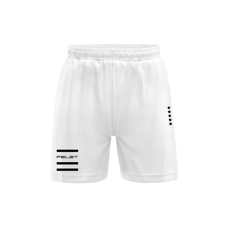 Spodenki Felet SPORT SHORT 2.0 Białe