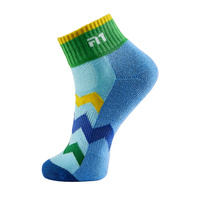 Skarpety dla dzieci TAAN T-606 zielony/fioletowy